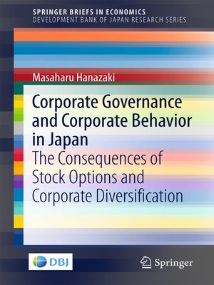 cover image of Corporate Governance and Corporate Behavior in Japan